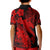 Aloha Hawaii Kid Polo Shirt Hammerhead Shark Tattoo Polynesian Summer - Red LT9 - Polynesian Pride