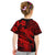 Aloha Hawaii Kid T Shirt Hammerhead Shark Tattoo Polynesian Summer - Red LT9 - Polynesian Pride