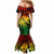 Aloha Hawaii Mermaid Dress Hammerhead Shark Tattoo Polynesian Summer - Reggae LT9 - Polynesian Pride