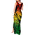 Aloha Hawaii Tank Maxi Dress Hammerhead Shark Tattoo Polynesian Summer - Reggae LT9 - Polynesian Pride