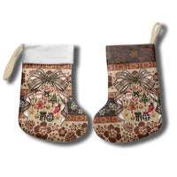 Fiji Masi Christmas Bow Christmas Stocking Marau na Kerisimasi
