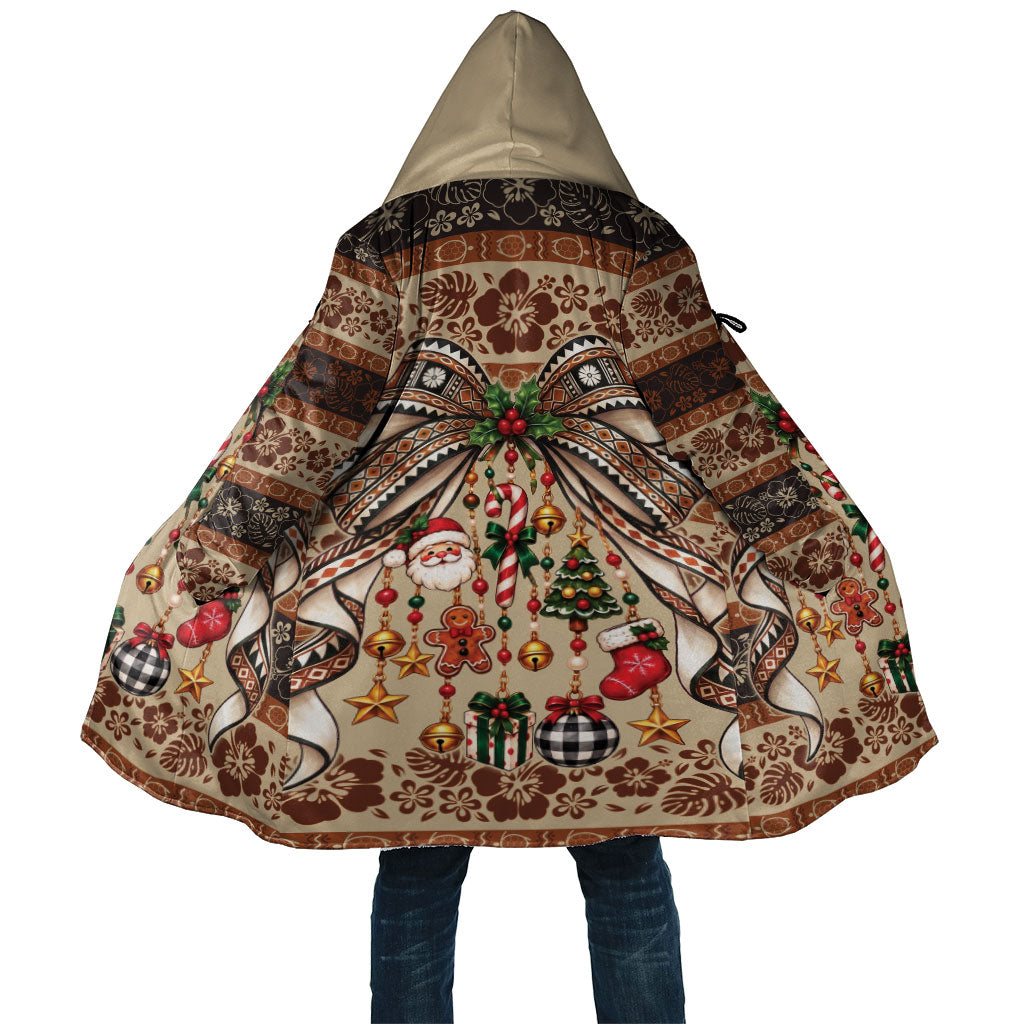 Fiji Masi Christmas Bow Cloak Marau na Kerisimasi