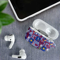 Filipino Maligayang Pasko AirPods Case Pacific Patchwork Xmas Vibes LT9 - Polynesian Pride