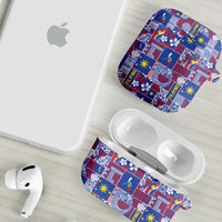 Filipino Maligayang Pasko AirPods Case Pacific Patchwork Xmas Vibes LT9 - Polynesian Pride