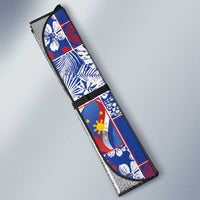 Filipino Maligayang Pasko Auto Sun Shade Pacific Patchwork Xmas Vibes LT9 - Polynesian Pride
