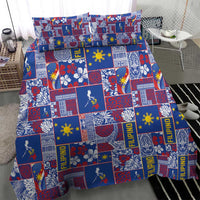 Filipino Maligayang Pasko Bedding Set Pacific Patchwork Xmas Vibes LT9 - Polynesian Pride
