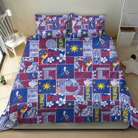 Filipino Maligayang Pasko Bedding Set Pacific Patchwork Xmas Vibes LT9 - Polynesian Pride