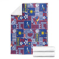 Filipino Maligayang Pasko Blanket Pacific Patchwork Xmas Vibes LT9 - Polynesian Pride