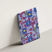 Filipino Maligayang Pasko Canvas Wall Art Pacific Patchwork Xmas Vibes LT9 - Polynesian Pride