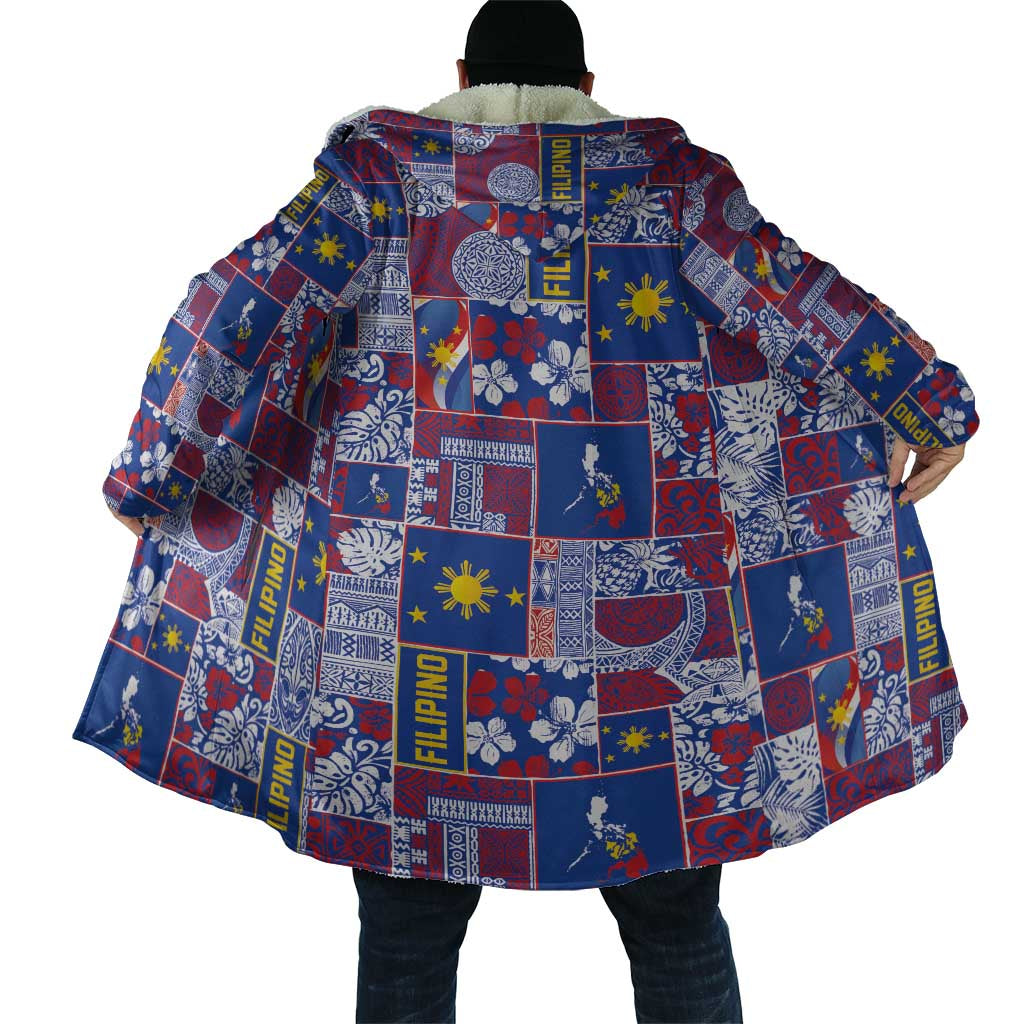 Filipino Maligayang Pasko Cloak Pacific Patchwork Xmas Vibes LT9 - Polynesian Pride