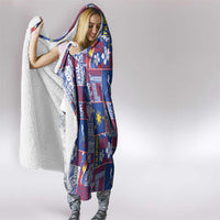 Filipino Maligayang Pasko Hooded Blanket Pacific Patchwork Xmas Vibes LT9 - Polynesian Pride