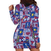 Filipino Maligayang Pasko Hoodie Dress Pacific Patchwork Xmas Vibes LT9 - Polynesian Pride