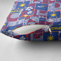 Filipino Maligayang Pasko Pillow Cover Pacific Patchwork Xmas Vibes LT9 - Polynesian Pride