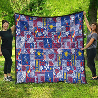 Filipino Maligayang Pasko Quilt Pacific Patchwork Xmas Vibes LT9 - Polynesian Pride