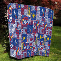 Filipino Maligayang Pasko Quilt Pacific Patchwork Xmas Vibes LT9 - Polynesian Pride