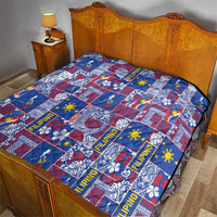 Filipino Maligayang Pasko Quilt Pacific Patchwork Xmas Vibes LT9 - Polynesian Pride