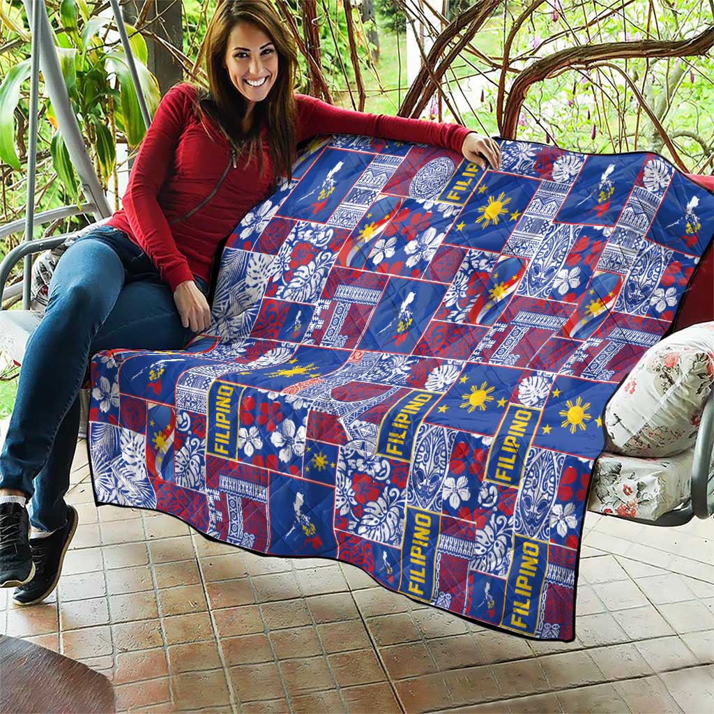 Filipino Maligayang Pasko Quilt Pacific Patchwork Xmas Vibes LT9 - Polynesian Pride