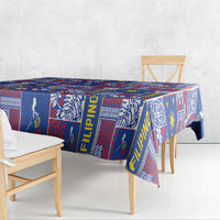Filipino Maligayang Pasko Tablecloth Pacific Patchwork Xmas Vibes LT9 - Polynesian Pride