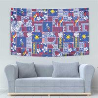 Filipino Maligayang Pasko Tapestry Pacific Patchwork Xmas Vibes LT9 - Polynesian Pride
