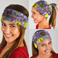 New Caledonia Joyeux Noel Neck Gaiter Pacific Patchwork Xmas Vibes LT9 - Polynesian Pride