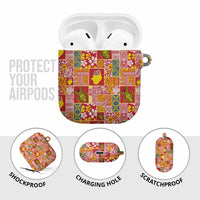 Niue Monuina e Kilisimasi AirPods Case Pacific Patchwork Xmas Vibes LT9 - Polynesian Pride