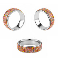 Niue Monuina e Kilisimasi Classic Ring Pacific Patchwork Xmas Vibes LT9 - Polynesian Pride