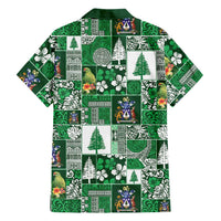 Norfolk Island Meri Krismas Hawaiian Shirt Pacific Patchwork Xmas Vibes LT9 - Polynesian Pride