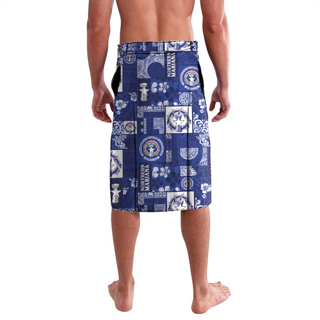 Northern Mariana Islands Magof Nochebuena Lavalava Pacific Patchwork Xmas Vibes LT9 - Polynesian Pride