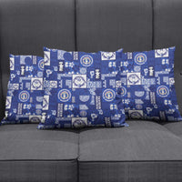 Northern Mariana Islands Magof Nochebuena Pillow Cover Pacific Patchwork Xmas Vibes LT9 - Polynesian Pride