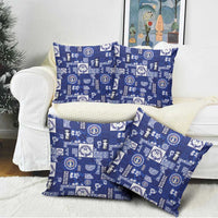 Northern Mariana Islands Magof Nochebuena Pillow Cover Pacific Patchwork Xmas Vibes LT9 - Polynesian Pride