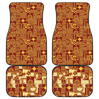 Rotuma Faiakse'ea 'e Kirisimasi Car Mats Pacific Patchwork Xmas Vibes LT9 - Polynesian Pride