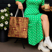 Rotuma Faiakse'ea 'e Kirisimasi Tote Bag Pacific Patchwork Xmas Vibes LT9 - Polynesian Pride