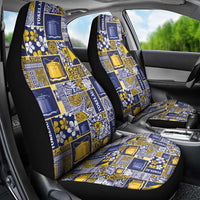 Tokelau Manuia te Kilihimahi Car Seat Cover Pacific Patchwork Xmas Vibes LT9 - Polynesian Pride