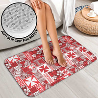 Wallis Et Futuna Kilisimasi Fiefia Bathroom Set Pacific Patchwork Xmas Vibes LT9 - Polynesian Pride
