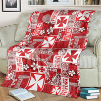 Wallis Et Futuna Kilisimasi Fiefia Blanket Pacific Patchwork Xmas Vibes LT9 - Polynesian Pride