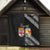 Fiji Tonga Coat of Arm Personalised Quilt With Masi Tapa and Tongan Ngatu Together LT9 - Polynesian Pride