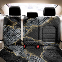 Polynesian Tribal Tattoo Back Car Seat Cover Dark Marble Pattern LT9 - Polynesian Pride