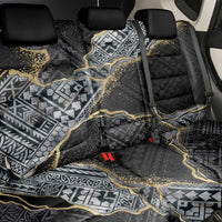 Polynesian Tribal Tattoo Back Car Seat Cover Dark Marble Pattern LT9 - Polynesian Pride