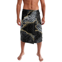 Polynesian Tribal Tattoo Lavalava Dark Marble Pattern LT9 Black - Polynesian Pride