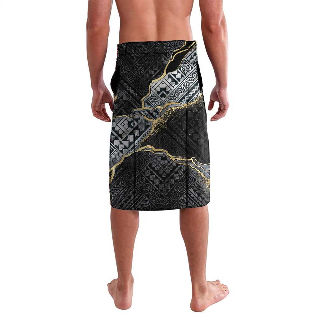 Polynesian Tribal Tattoo Lavalava Dark Marble Pattern LT9 - Polynesian Pride