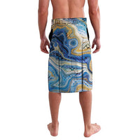 Polynesian Tribal Tattoo Lavalava Swirling Ocean Marble Pattern LT9 - Polynesian Pride