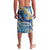 Polynesian Tribal Tattoo Lavalava Swirling Ocean Marble Pattern