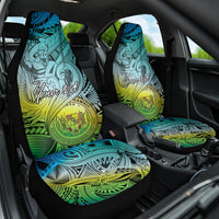 Personalised Aloha King Kamehameha Spirits Car Seat Cover Art Special LT9 One Size Art - Polynesian Pride