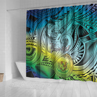Personalised Aloha King Kamehameha Spirits Shower Curtain Art Special LT9 - Polynesian Pride