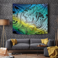 Personalised Aloha King Kamehameha Spirits Tapestry Art Special LT9 - Polynesian Pride