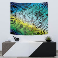 Personalised Aloha King Kamehameha Spirits Tapestry Art Special LT9 - Polynesian Pride