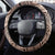 Aloha King Kamehameha Spirits Steering Wheel Cover Beige Special