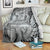 Personalised Aloha King Kamehameha Spirits Blanket Grey Special