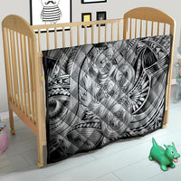 Personalised Aloha King Kamehameha Spirits Quilt Grey Special LT9 - Polynesian Pride
