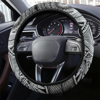 Aloha King Kamehameha Spirits Steering Wheel Cover Grey Special LT9 - Polynesian Pride